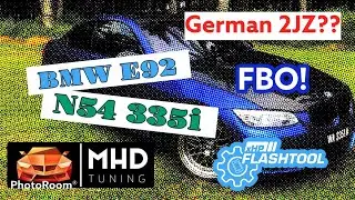 E92 335i N54 - MHD tuning - XHP Flashtool - Mr Drift Movie-