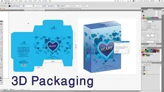 3D Packaging Illustrator - Perfume Box