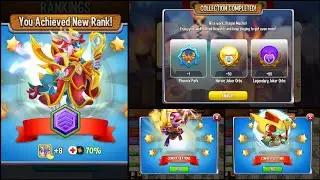 #129. Dragon city | High Nacrea reached maximum rank | Hatched High Arcane, Ascended Bravery Dragons