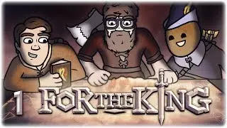 Poor Workmen | Part 1 | Let's Play: For the King (Multiplayer) | ft. Rhapsody and OrbitalPotato