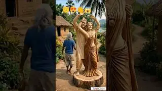 AI viral video #bollywood #woodcarving ai #woodart ai #ai #funny ai #reels #newreel AI 😱👏😍🙂