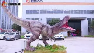Life Size Animatronic Dinosaur T-rex #dinosaur #trex #animatronics #jurassicworld