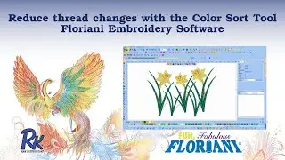 Reduce thread changes with the Color Sort Tool