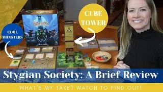 My Brief Review of THE STYGIAN SOCIETY: A Cooperative Adventure for All!