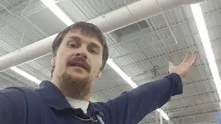 Having Lunch In Walmart