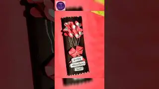 Valentine's Day Chocolate Wrapping Ideas  #shorts #youtubeshorts @ZeeArtandKraft #valentinegift