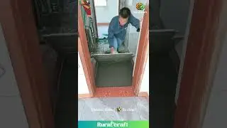 This Tile Guy's Skills are UNREAL! 🤯 So SMOOTH & Satisfying! #tilework #oddlysatisfying #skills