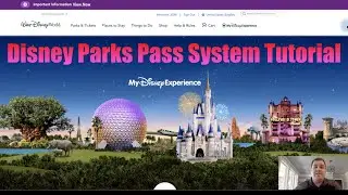 Disney Parks Pass Reservation System Tutorial