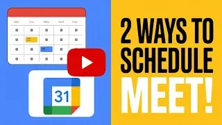2 Easy Ways to Schedule a Google Meet in Google Calendar