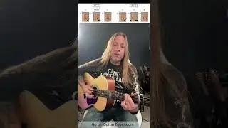 Tom Petty - Free Fallin' Guitar Lesson by Steve Stine. #shorts