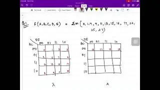 K Map - 5 Variables