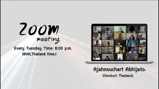 Ajaan Suchart is inviting you to a Live Zoom meeting October 21st, 2025