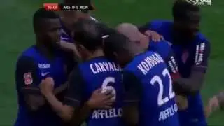 Radamel Falcao Goal   Arsenal vs Monaco 0 1 HD 2014 Emirates Cup