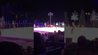 SeaWorld Orlando Christmas Ice Skaters