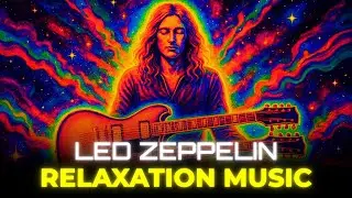 LED ZEPPELIN STYLE RELAXATION MUSIC 🕯️ Soothing Guitar Echoes for Peace