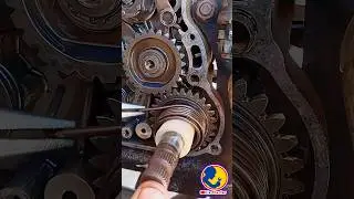 Easy Install Yamaha RX Kick Starter Gear ⚙️ | Perfect Fit | Bike Repair #Shorts