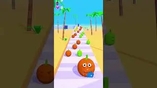 🍓🧃🥤 Satisfying colorful Mobile Game 🌈 JUICE RUN Gameplay Walkthrough level 285 🍇🍍 #shorts #JuiceRun