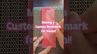 Custom bookmark for my follower! #art #drawing #stationery #pink #homemade #love #diy #shorts