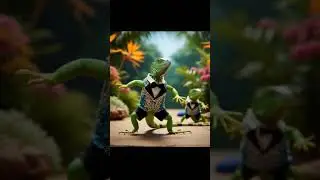 Dance with Lizard 🦎😂🤣#lizard #dance #happy #entertainment #crazy #shorts #trending #viral #funny
