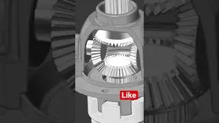 Working of bevel gear #rendering #reels #shortsbevel gear