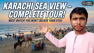 Karachi Sea View ka aisa manzar pehle kabhi nahi dekha hoga | Wajid Funny Writes 