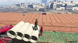 Grand Theft Auto V slippery surfaces