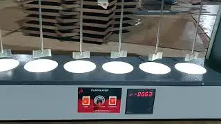 EIE Instruments | Jar test apparatus | Flocculator | 06 Place positions with RPM Indicator |