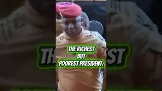 Most Poorest President of world Ibrahim Traore #shorts #burkinafaso #ibrahimtraor&eacute; #vibes #ytshorts