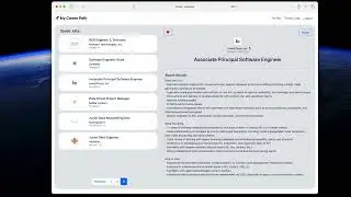 CS50W Capstone Project: My Career Path