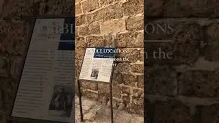 BIBLE LOCATIONS 📍🇮🇱 Ancient Jaffa Port  #shorts #israel #biblestudy #jesus
