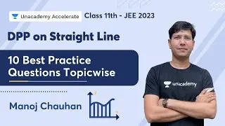 DPP on Straight Line  | 10 Best Practice Questions Topicwise | Class 11th - JEE 2023 | Manoj Chauhan