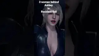 Resident Evil 4 Remake- The 3 women behind Ashley Graham's new look #shorts #viral #ytshorts