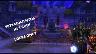 5 MASK Vision of Stormwind, OVER 5K MOMENTOS!! (Full run) God-tier Lock POV