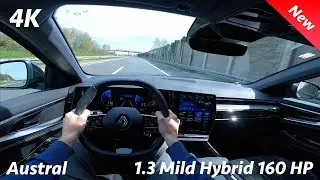 Renault Austral 2023 - тест-драйв POV в 4K (1.3 Mild Hybrid 160 л.с.)