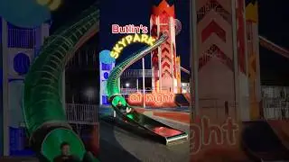 SKYPARK @ BUTLIN'S at night 🌙 ❤️🌌 #butlins #night #lights #park #different