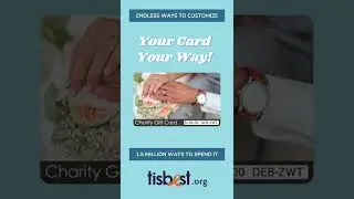 Customize Your Digital or Physical Charity Gift Card - TisBest