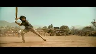 Faf Du Plessis, Ram Charan, Prabhas | Cricket Match Scene Video