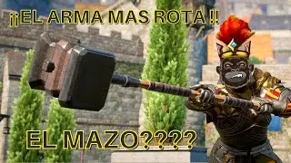 El MAZO sigue siendo el arma más ROTA de Conqueror's Blade ¡Lo demuestro en un ASEDIO!