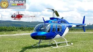 XXL RC Jet-Ranger with Turbine and Smoke Showflight from Dennis Engel