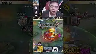 Lutpi Jadi Cosplay Sanford Yun Zhong Guys 😱😱 #mobilelegends #mlbb #shorts #onic
