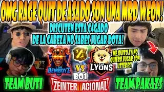 🤬PAKAZS HACE RAGE QUIT Y DISCUTE CON DARKMAGO NO SABES JUGAR DOTA-T.PAKAZS vs T.BUTI-ZEINTERNACIONAL