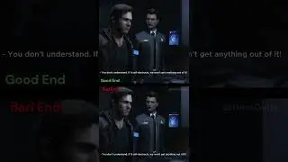 Допрос в Детройте: хорошая и плохая концовка #detroitbecomehuman