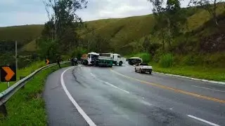 Acidente Registrados na BR 265 e BR 267 em MG.