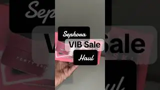 Everything I Bought During The Sephora VIB Sale #sephora #sephorahaul #sephoravibsale