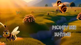 Honey bee 🐝 rhyme song ! For kids