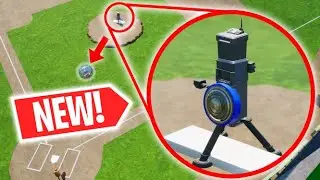 How to build *NEW* Pitching Machine for Fortnite Baller Baseball (EASY)