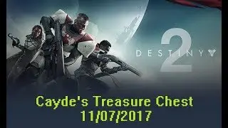 Destiny 2 - All Cayde Treasure Chests 11/07/2017 - No Commentary