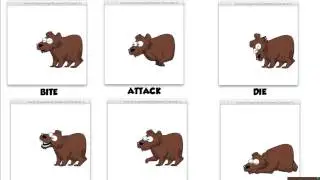 Animated Bear - 2D Game Graphics and Game Art