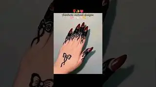 Aesthetic mehndi design #mehndi #mehandidesign #henna #letestmehndi