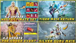 🔴NEXT ULTIMATE SET | SMOLDERING FURY M416 3D LOOK | RETURN ULTIMATE SET 🤩